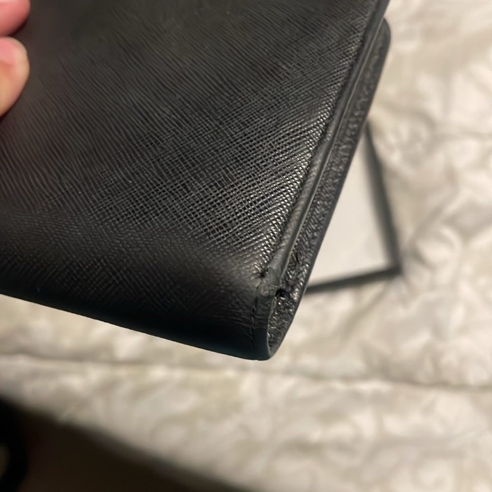 Prada Saffiano Leather Continental Wallet - Picture 13 of 16